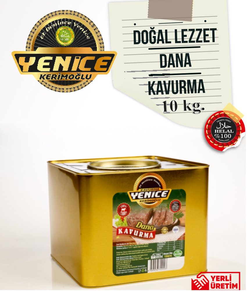 Teneke Kavurma 10 kg