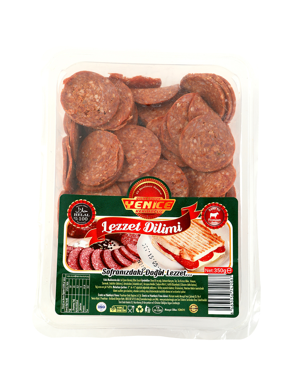 Tabak Dilimli Sucuk 350 gr